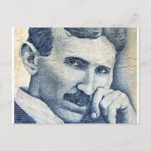 Carte Postale Nikola Tesla (Devant)