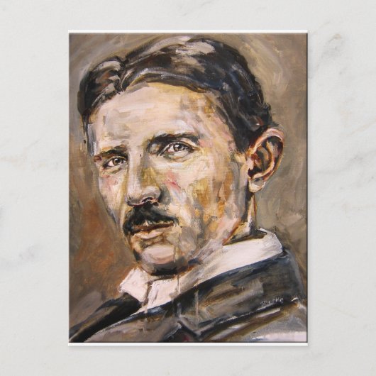 Carte Postale Nikola Tesla (Devant)