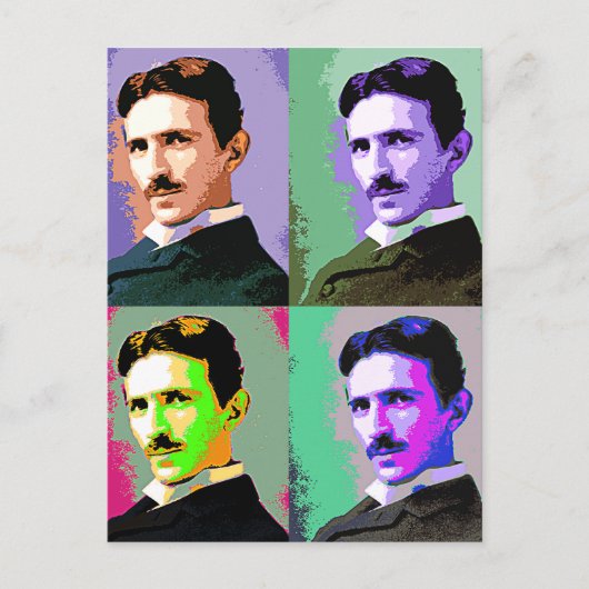 Carte Postale Nikola Tesla (Devant)