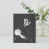 Carte Postale Nikola Tesla, 1898. (Debout devant)