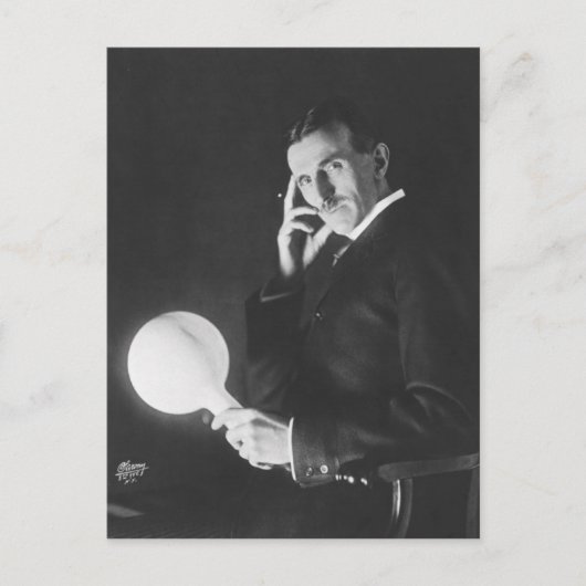 Carte Postale Nikola Tesla, 1898. (Devant)