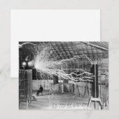 Carte Postale Nikola Tesla, Colorado Springs, 1899 (Devant / Derrière)