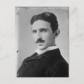 Carte Postale Nikola Tesla Portrait (Devant)