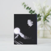 Carte Postale Nikola Tesla vers 1898. (Debout devant)