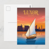 Carte Postale Nil Égypte (Devant / Derrière)