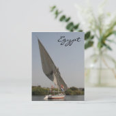Carte Postale nile felouque egypte (Debout devant)