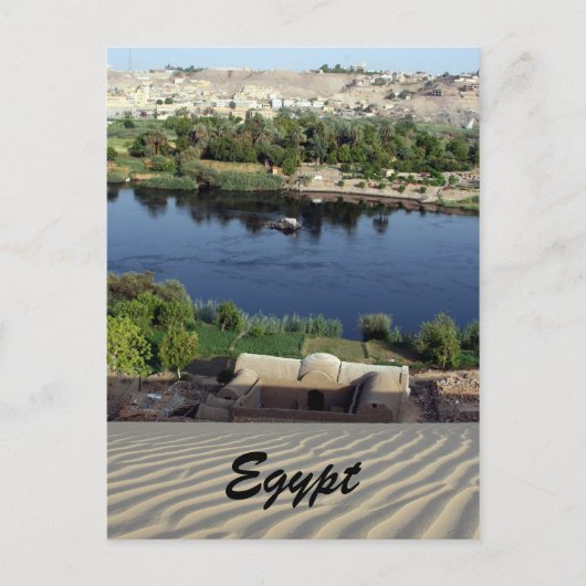 Carte Postale nile river egypte (Devant)