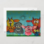 Carte Postale n'importe qui pietje vu ? (Devant / Derrière)