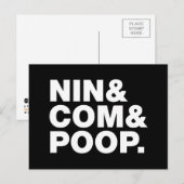 CARTE POSTALE NIN ET COM ET DUNETTE (Devant / Derrière)