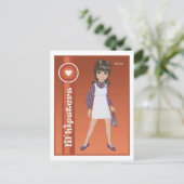 Carte Postale Nina (Debout devant)