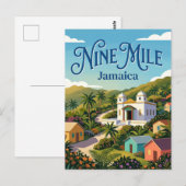 Carte Postale Nine Mile Jamaïque (Devant / Derrière)