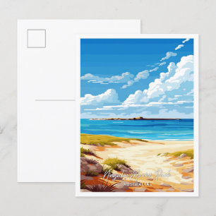 Carte Postale Ningaloo Marine Park Australie Illustration de voy
