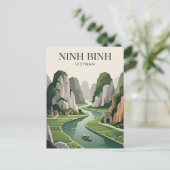 Carte Postale Ninh Binh Vietnam (Debout devant)