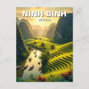 Carte Postale Ninh Binh Vietnam Travel
