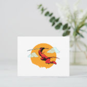 Carte postale Ninja (Debout devant)