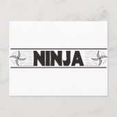 Carte Postale ninja (Devant)