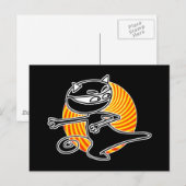 Carte Postale Ninja (Devant / Derrière)