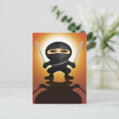 Carte Postale Ninja Boy (Debout devant)