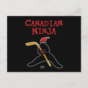 Carte Postale Ninja canadien