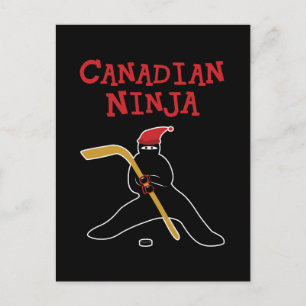 Carte Postale Ninja canadien