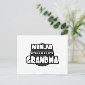 Carte Postale Ninja Grand-mère (Debout devant)