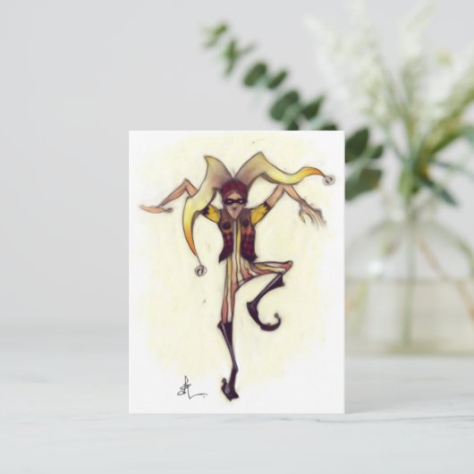 Carte Postale Ninja Jester (Debout devant)