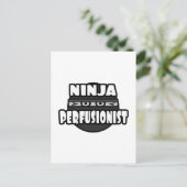 Carte Postale Ninja perfusionist (Debout devant)