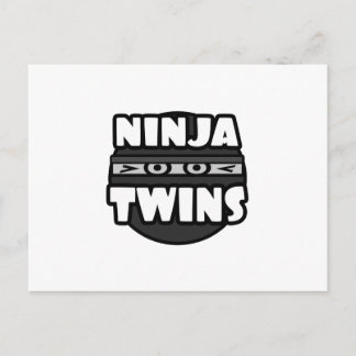 Carte Postale Ninja Twins