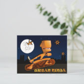 Carte Postale Ninja urbaine (Debout devant)