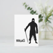 Carte Postale Ninjas (Debout devant)