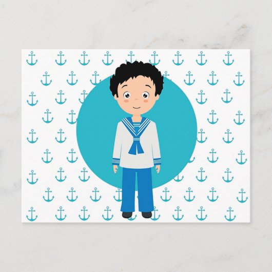 Carte Postale Niño Marinero Primera Comunión (Devant)