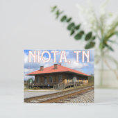 Carte Postale Niota, TN Historic 1854 Train Station (Debout devant)