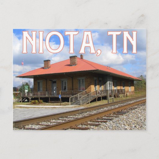 Carte Postale Niota, TN Historic 1854 Train Station (Devant)