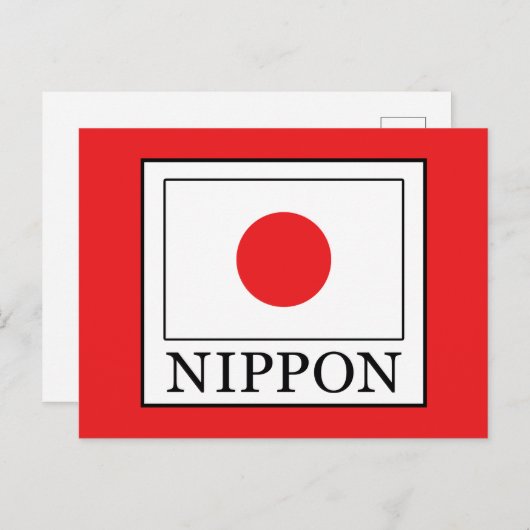 Carte Postale Nippon (Devant / Derrière)