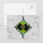 Carte Postale Nirvana Vert (Devant / Derrière)