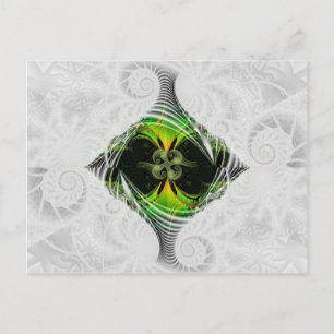 Carte Postale Nirvana Vert