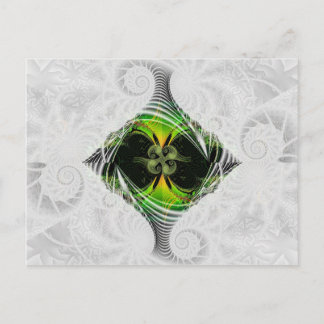 Carte Postale Nirvana Vert