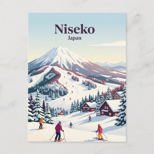 Carte Postale Niseko Japon (Devant)
