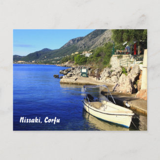 Carte Postale Nissaki, Corfou