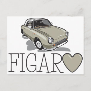 Carte Postale Nissan Figaro Topaz Mist