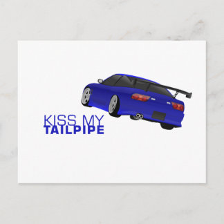 Carte Postale Nissan s13 (180sx/200sx/240sx) - bleu