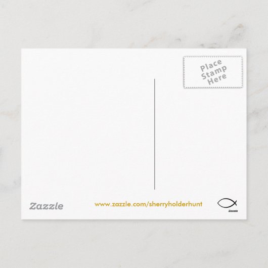 Carte postale Nite avant Noël - Customisé (Dos)