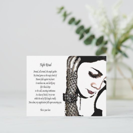 Carte Postale Nite Ritual (Debout devant)