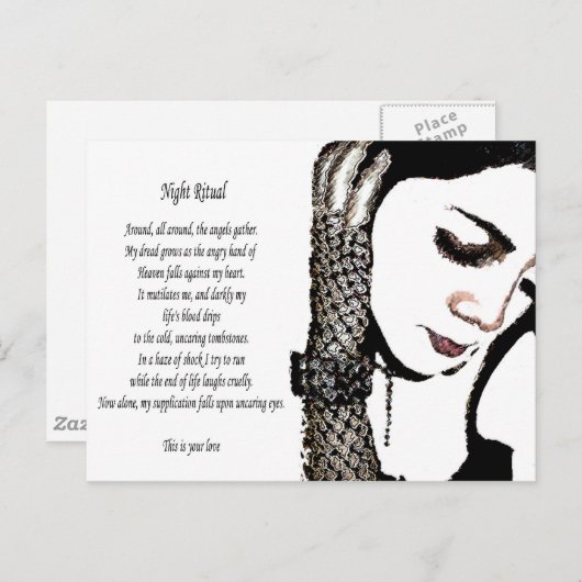Carte Postale Nite Ritual (Devant / Derrière)