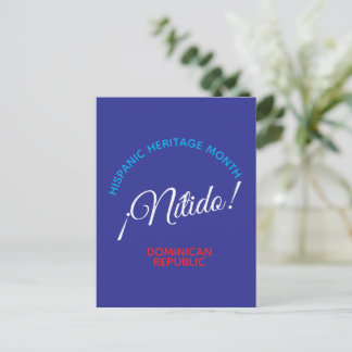 Carte Postale Nitido ! République dominicaine