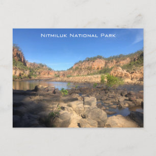 Carte Postale nitmiluk katherine gorge