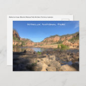 Carte Postale nitmiluk katherine gorge (Devant / Derrière)