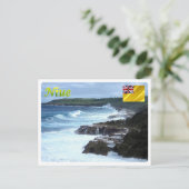 Carte Postale Niue - Côte de Niue - (Debout devant)