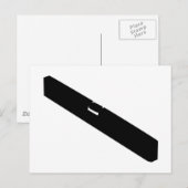 Carte Postale Niveau d'eau (Devant / Derrière)