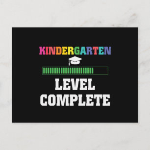 Carte Postale Niveau maternelle complété, passage en 1re année
